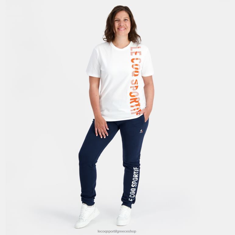 Le Coq Sportif είδη ένδυσης άνδρες μόδα μπλουζάκι λευκό D2ZV162