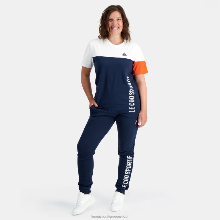 Le Coq Sportif είδη ένδυσης άνδρες μπλε μπλουζάκι μόδας D2ZV163