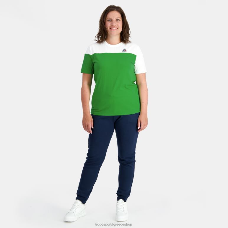 Le Coq Sportif είδη ένδυσης άνδρες μόδα μπλουζάκι πράσινο D2ZV164