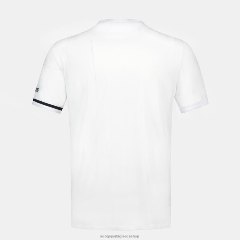 Le Coq Sportif είδη ένδυσης άνδρες μόδα μπλουζάκι λευκό D2ZV165