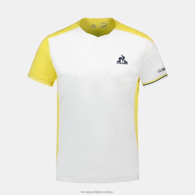 Le Coq Sportif είδη ένδυσης άνδρες μόδα μπλουζάκι λευκό D2ZV166