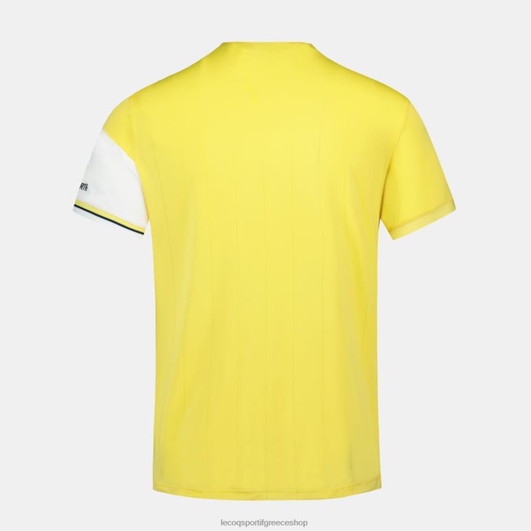 Le Coq Sportif είδη ένδυσης άνδρες μόδα μπλουζάκι λευκό D2ZV166