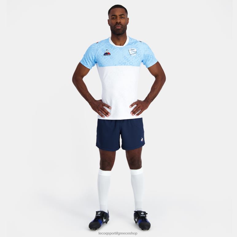 Le Coq Sportif είδη ένδυσης άνδρες μπλε μπλουζάκι μόδας D2ZV168