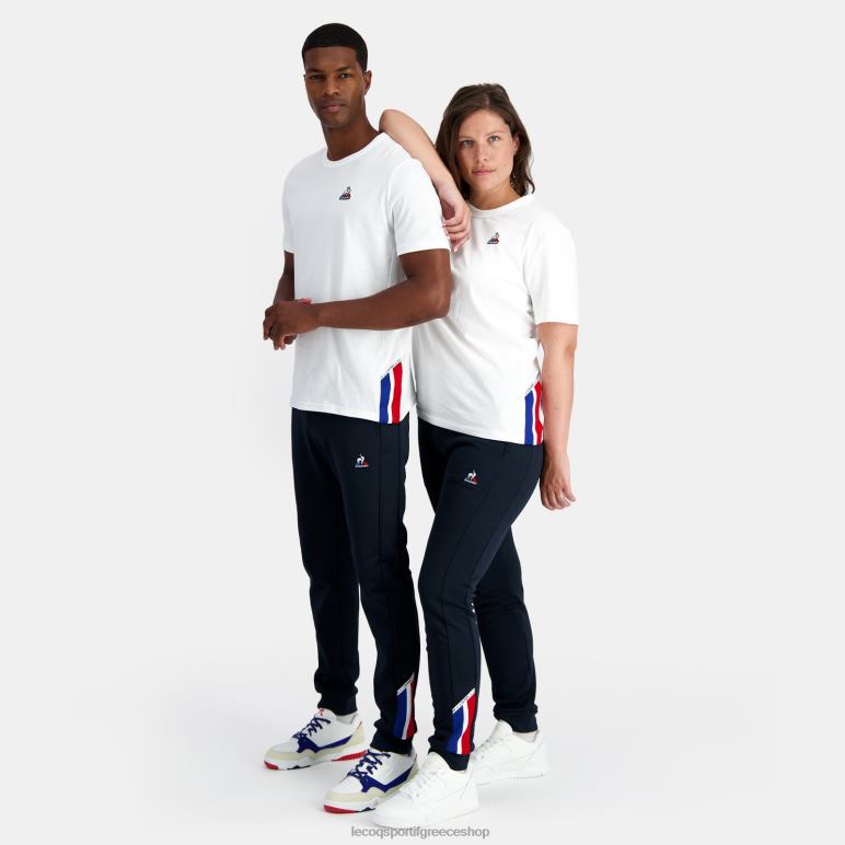 Le Coq Sportif είδη ένδυσης άνδρες μόδα μπλουζάκι λευκό D2ZV170