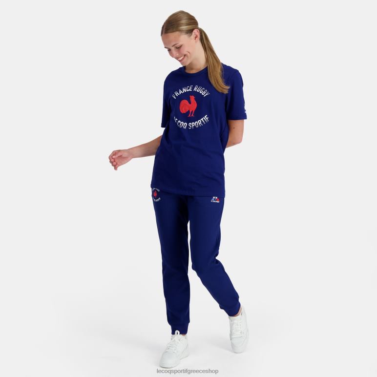 Le Coq Sportif είδη ένδυσης άνδρες μπλουζάκι - μπλε ράγκμπι Γαλλίας D2ZV172