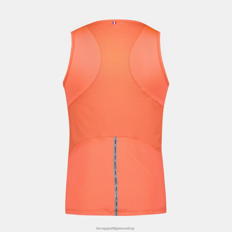 Le Coq Sportif είδη ένδυσης άνδρες φανελάκι πορτοκαλί D2ZV175