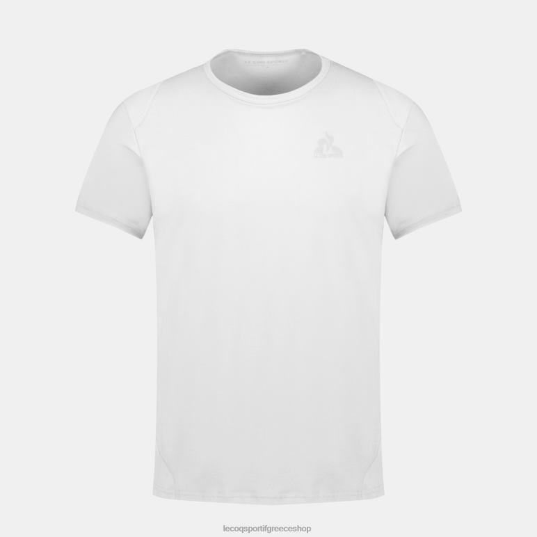 Le Coq Sportif είδη ένδυσης άνδρες μόδα μπλουζάκι λευκό D2ZV176