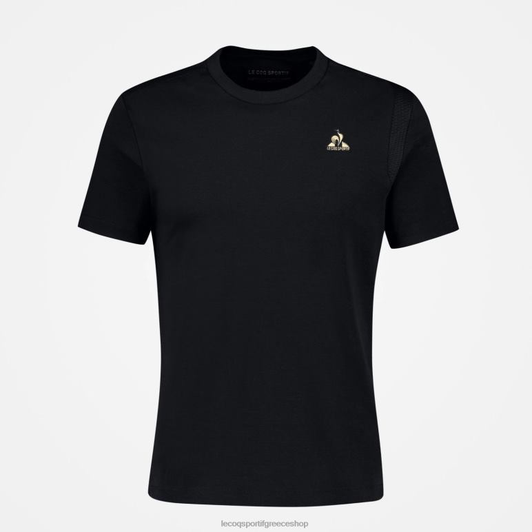 Le Coq Sportif είδη ένδυσης άνδρες μπλουζάκι μαύρο D2ZV185