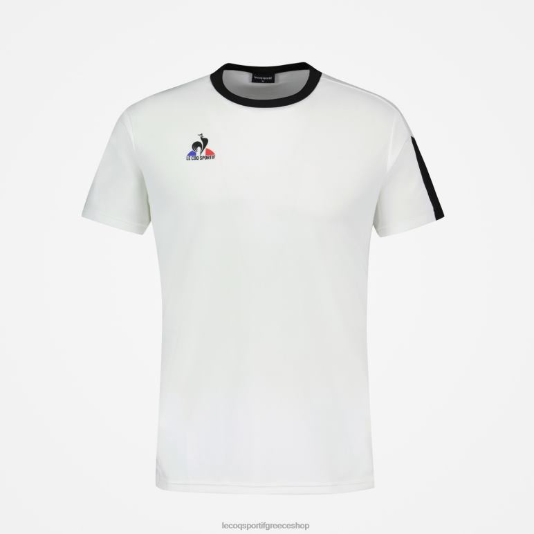 Le Coq Sportif είδη ένδυσης άνδρες μπλουζάκι λευκό D2ZV186