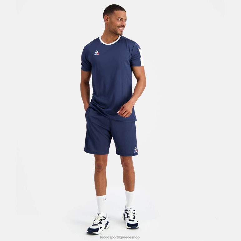 Le Coq Sportif είδη ένδυσης άνδρες μπλουζάκι μπλε D2ZV187