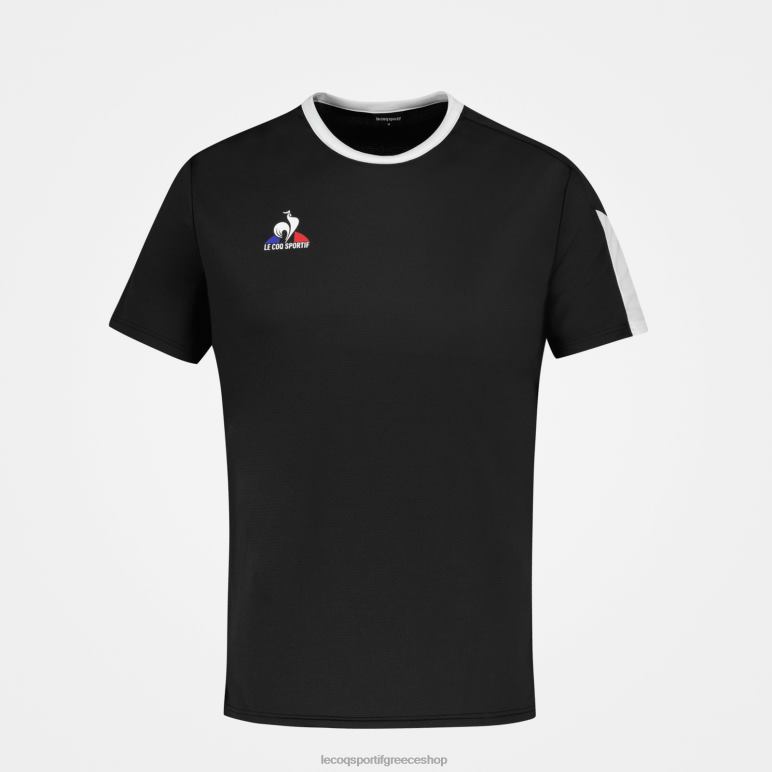 Le Coq Sportif είδη ένδυσης άνδρες μπλουζάκι μαύρο D2ZV188
