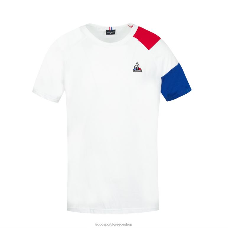 Le Coq Sportif είδη ένδυσης άνδρες μπλουζάκι λευκό D2ZV191