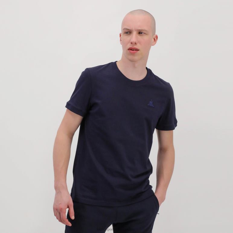 Le Coq Sportif είδη ένδυσης άνδρες μπλουζάκι μπλε D2ZV193