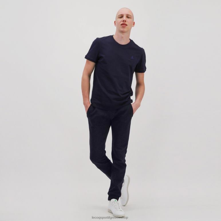 Le Coq Sportif είδη ένδυσης άνδρες μπλουζάκι μπλε D2ZV193