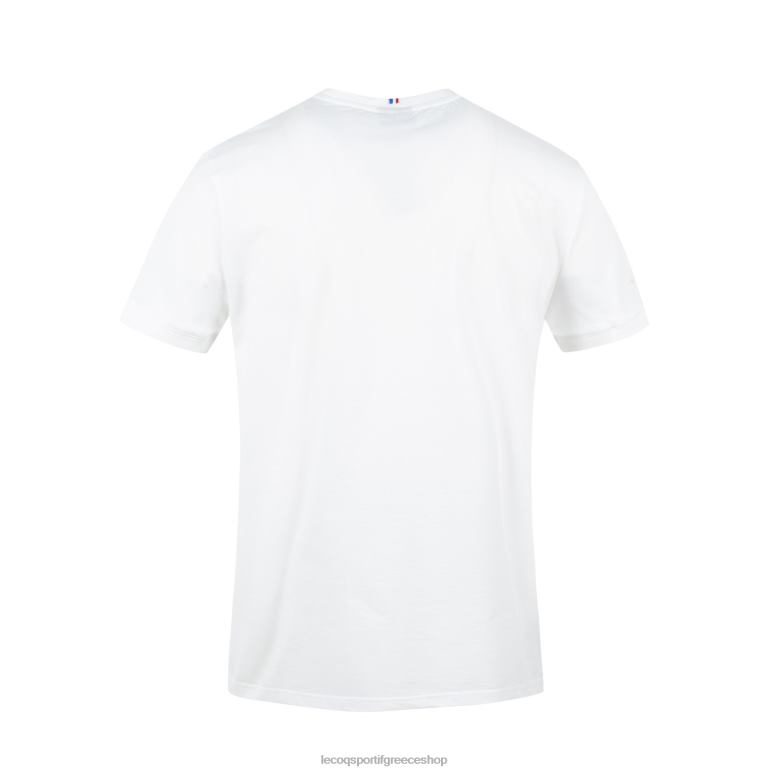 Le Coq Sportif είδη ένδυσης άνδρες μπλουζάκι λευκό D2ZV194