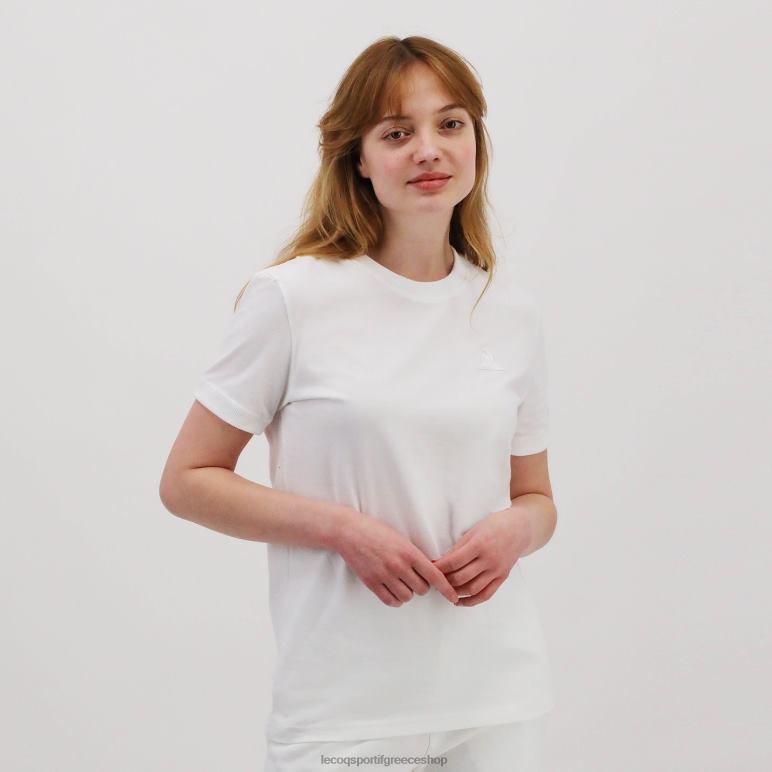 Le Coq Sportif είδη ένδυσης άνδρες μπλουζάκι λευκό D2ZV194