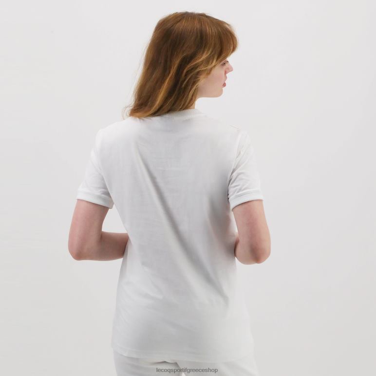 Le Coq Sportif είδη ένδυσης άνδρες μπλουζάκι λευκό D2ZV194