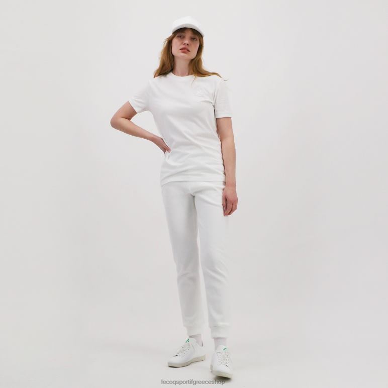 Le Coq Sportif είδη ένδυσης άνδρες μπλουζάκι λευκό D2ZV194