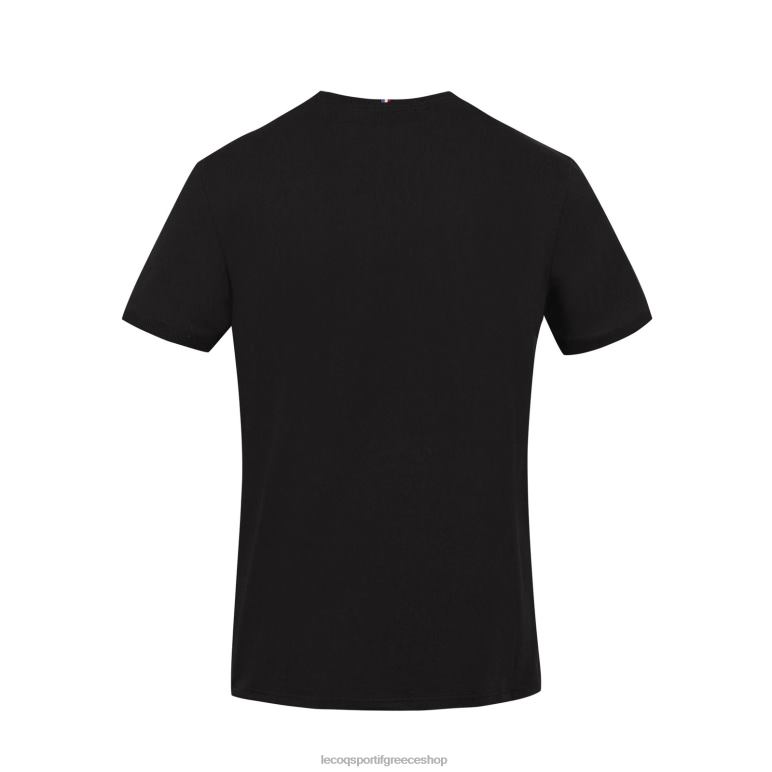 Le Coq Sportif είδη ένδυσης άνδρες μπλουζάκι μαύρο D2ZV195