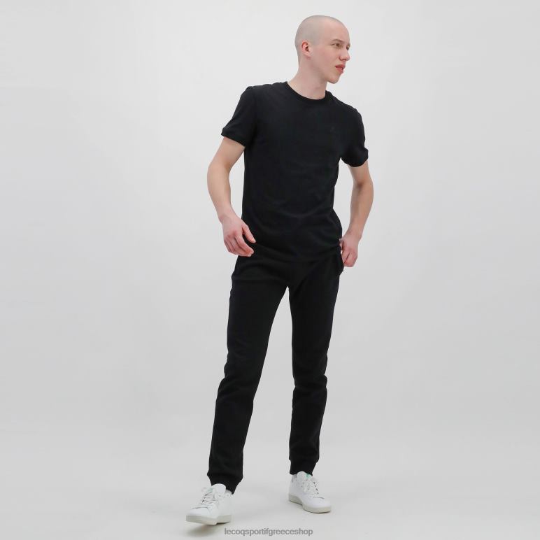 Le Coq Sportif είδη ένδυσης άνδρες μπλουζάκι μαύρο D2ZV195