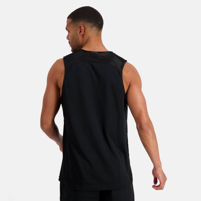 Le Coq Sportif είδη ένδυσης άνδρες φανελάκι μαύρο D2ZV198