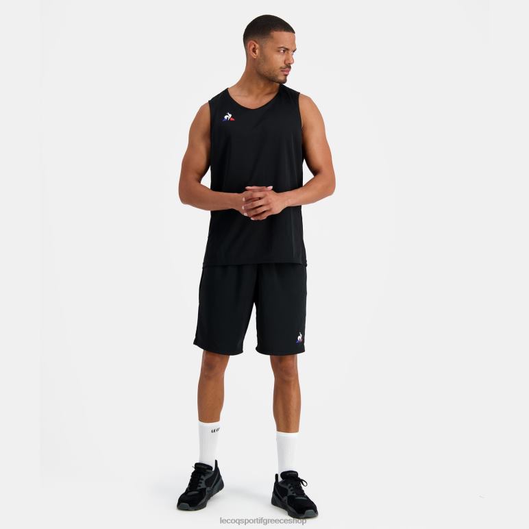 Le Coq Sportif είδη ένδυσης άνδρες φανελάκι μαύρο D2ZV198