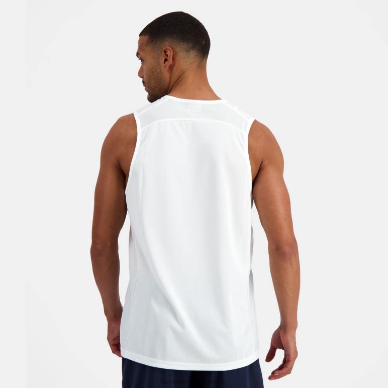 Le Coq Sportif είδη ένδυσης άνδρες φανελάκι λευκό D2ZV199