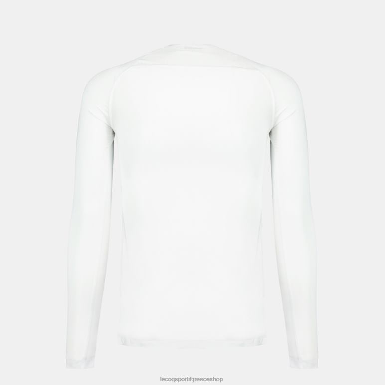 Le Coq Sportif είδη ένδυσης άνδρες μακρυμάνικο μπλουζάκι λευκό D2ZV200