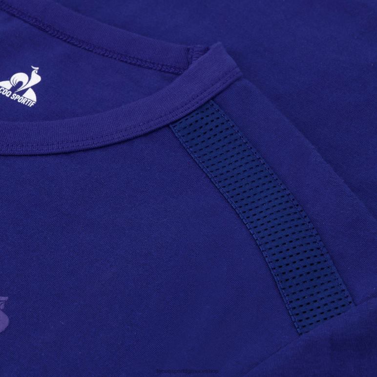 Le Coq Sportif είδη ένδυσης άνδρες μπλουζάκι μπλε D2ZV203