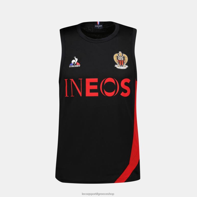 Le Coq Sportif είδη ένδυσης άνδρες φανελάκι μαύρο D2ZV207