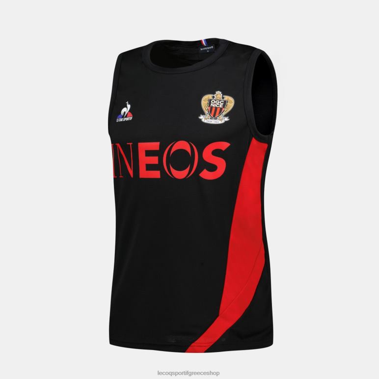 Le Coq Sportif είδη ένδυσης άνδρες φανελάκι μαύρο D2ZV207