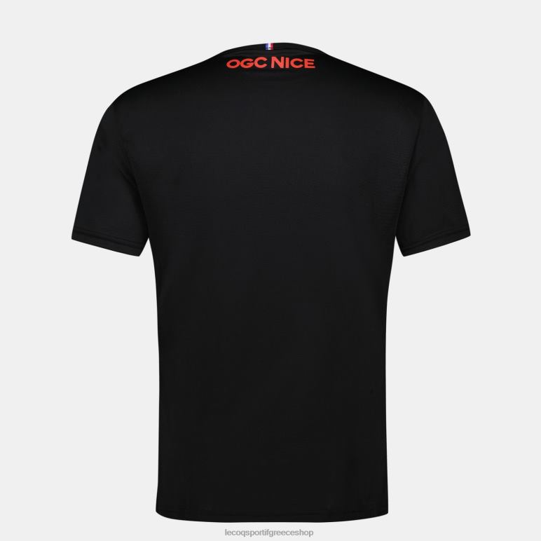 Le Coq Sportif είδη ένδυσης άνδρες μπλουζάκι μαύρο D2ZV208