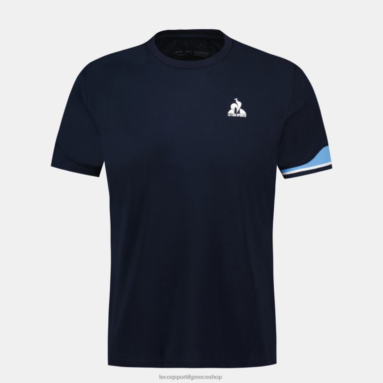 Le Coq Sportif είδη ένδυσης άνδρες μπλουζάκι μπλε D2ZV210