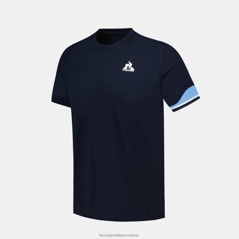 Le Coq Sportif είδη ένδυσης άνδρες μπλουζάκι μπλε D2ZV210