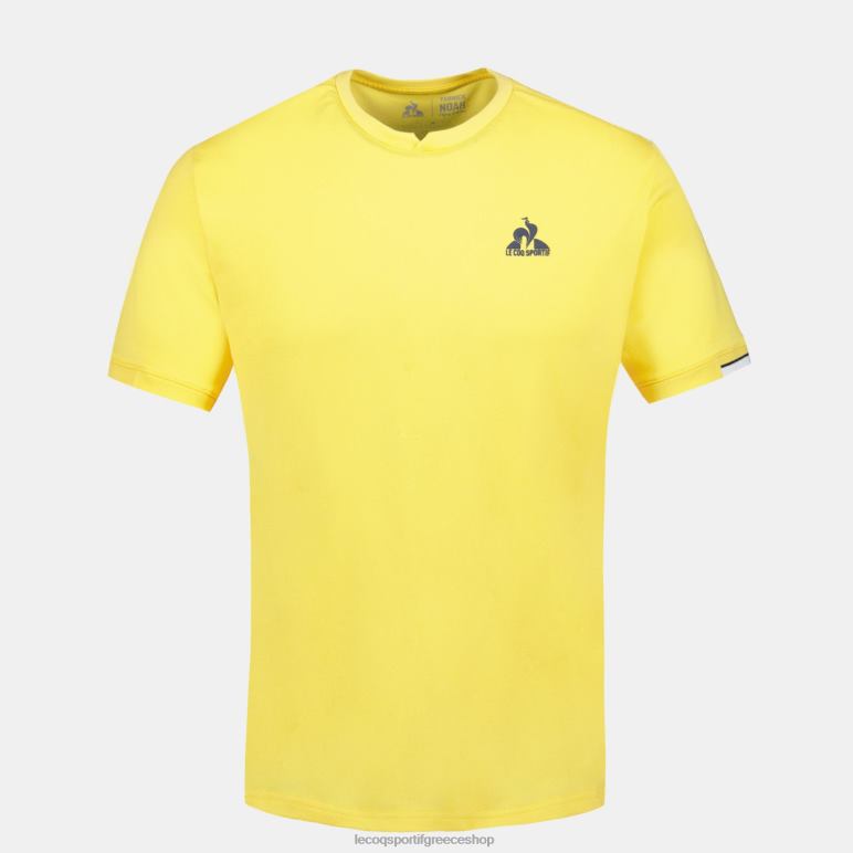 Le Coq Sportif είδη ένδυσης άνδρες μπλουζάκι κίτρινο D2ZV211