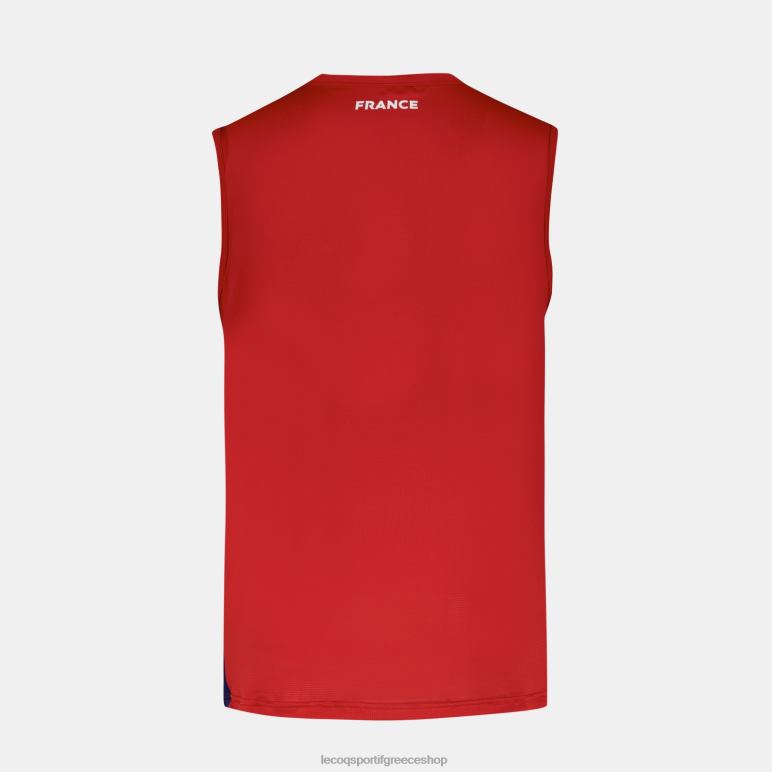 Le Coq Sportif είδη ένδυσης άνδρες φανελάκι κόκκινο D2ZV214