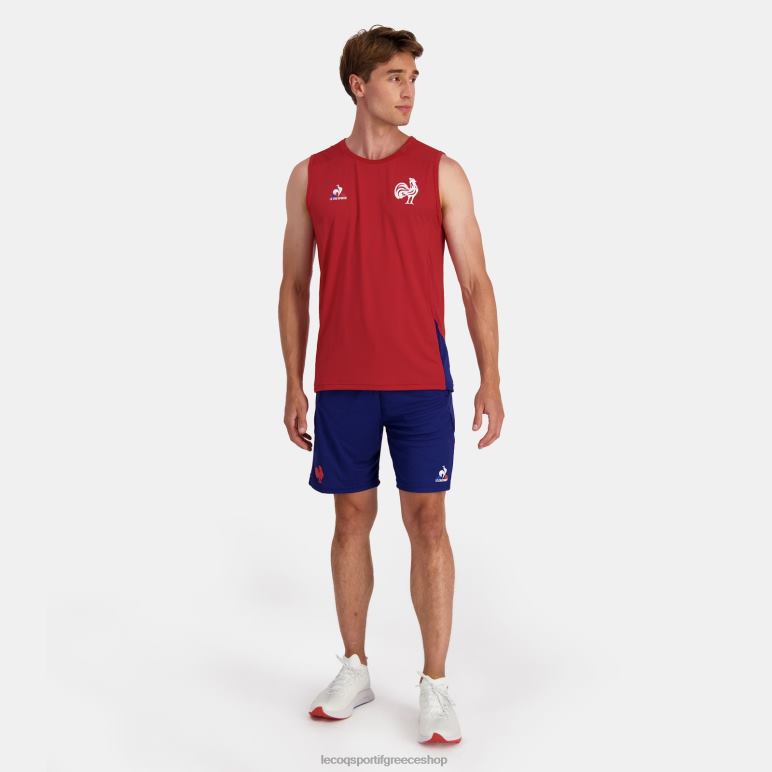 Le Coq Sportif είδη ένδυσης άνδρες φανελάκι κόκκινο D2ZV214