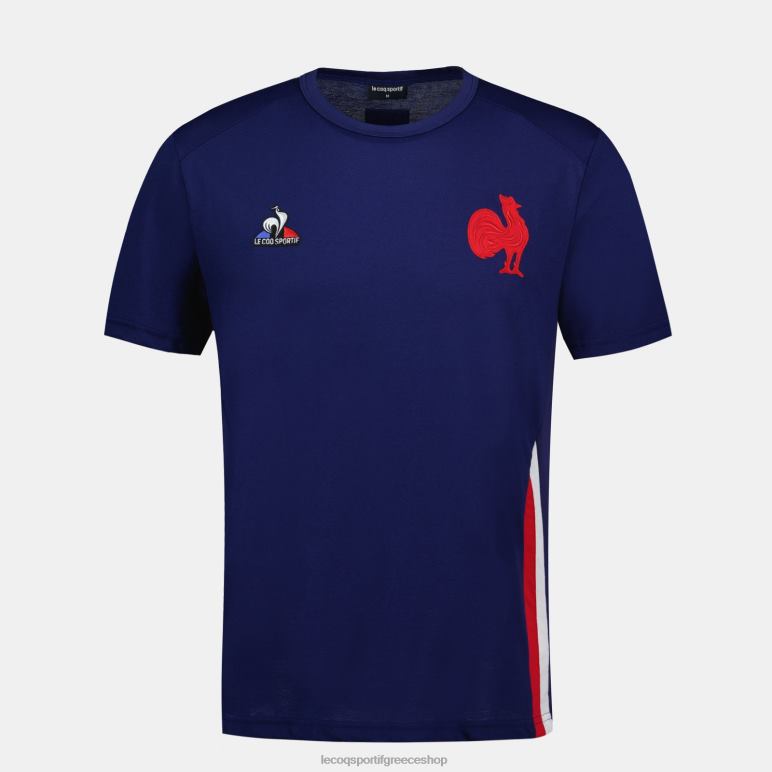 Le Coq Sportif είδη ένδυσης άνδρες μπλουζάκι μπλε D2ZV216