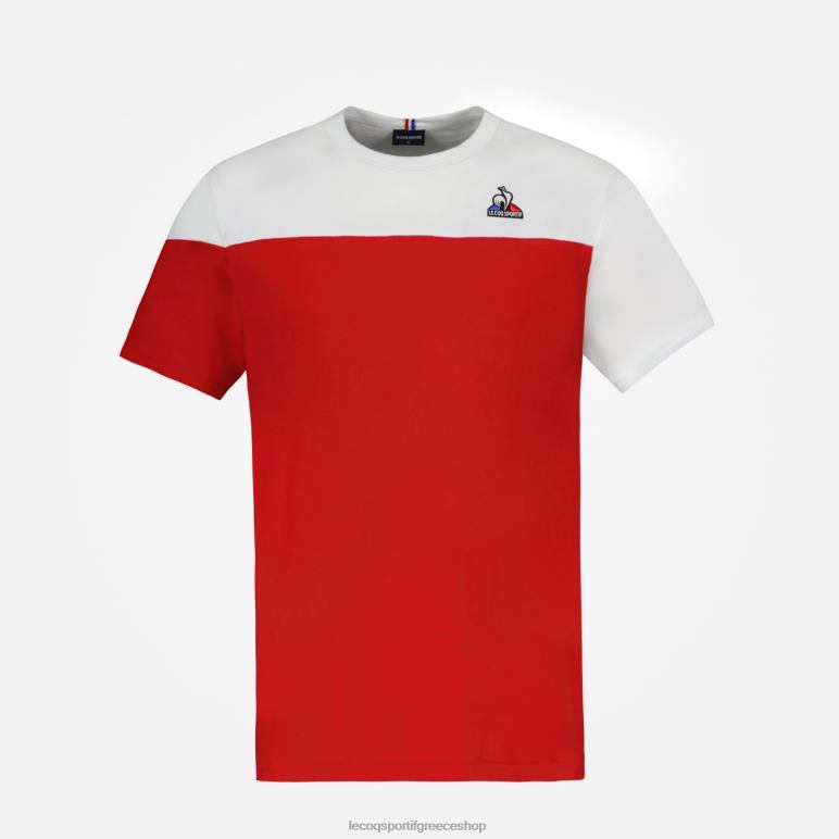 Le Coq Sportif είδη ένδυσης άνδρες μπλουζάκι κόκκινο D2ZV446