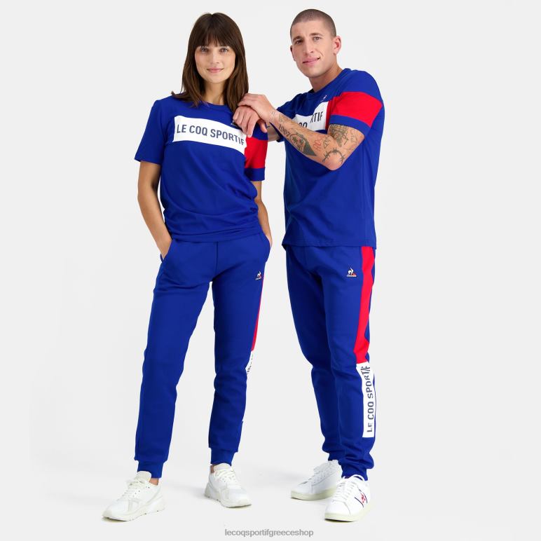 Le Coq Sportif είδη ένδυσης άνδρες μπλουζάκι μπλε D2ZV457