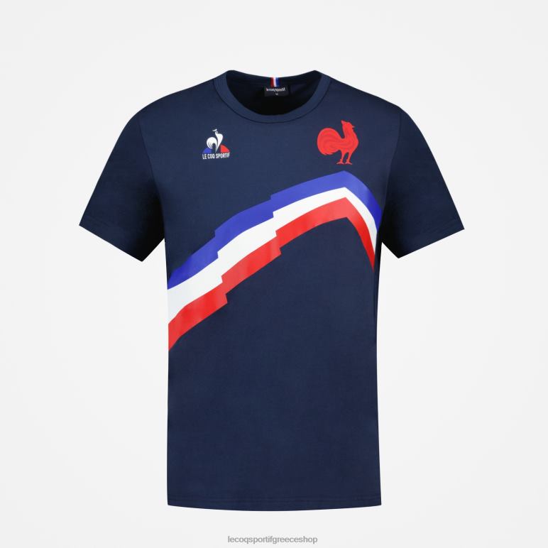 Le Coq Sportif είδη ένδυσης άνδρες μπλουζάκι μπλε D2ZV471