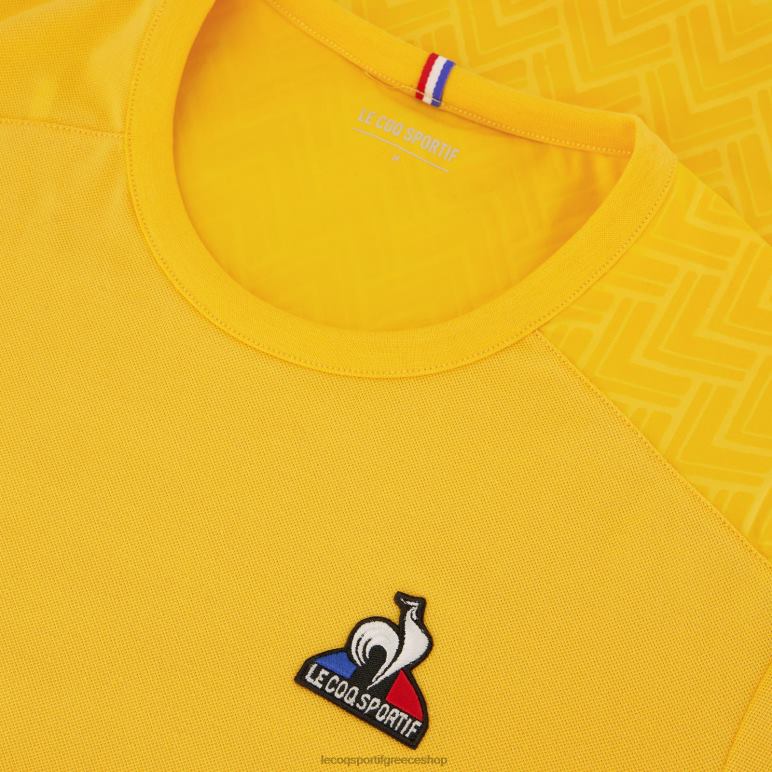 Le Coq Sportif είδη ένδυσης άνδρες μπλουζάκι πορτοκαλί D2ZV478