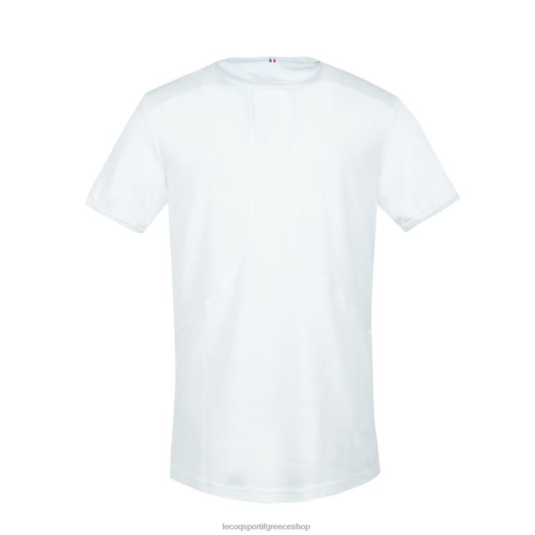Le Coq Sportif είδη ένδυσης άνδρες μπλουζάκι λευκό D2ZV492