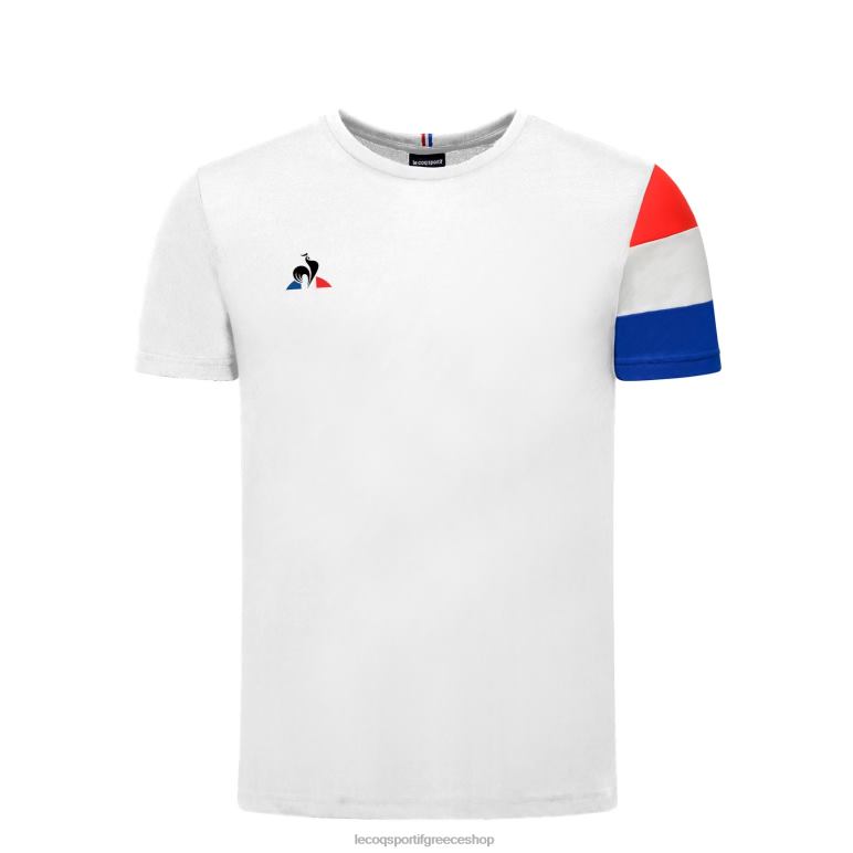Le Coq Sportif είδη ένδυσης άνδρες μπλουζάκι λευκό D2ZV497