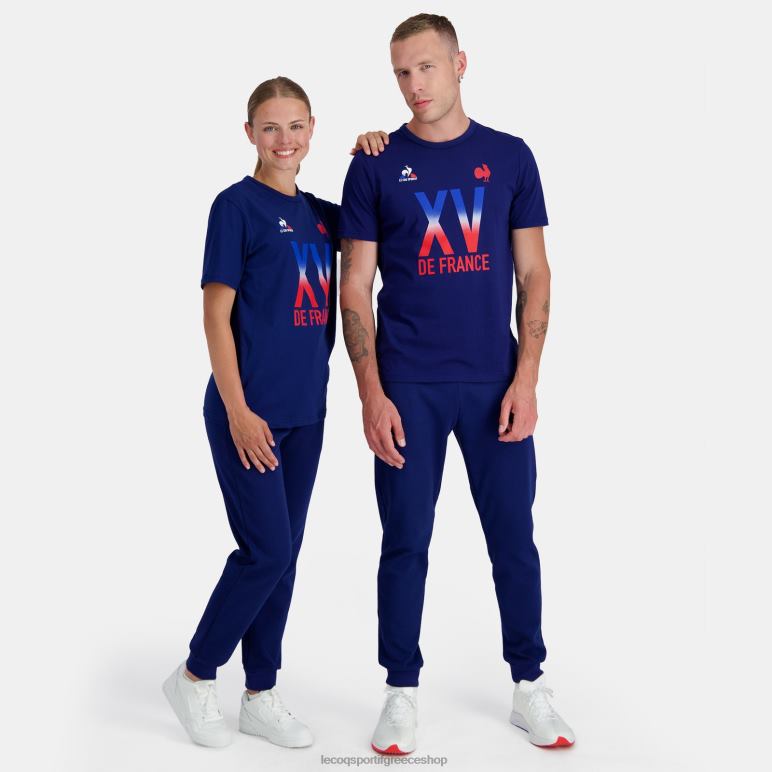 Le Coq Sportif είδη ένδυσης άνδρες μπλουζάκι - xv de france μπλε D2ZV141