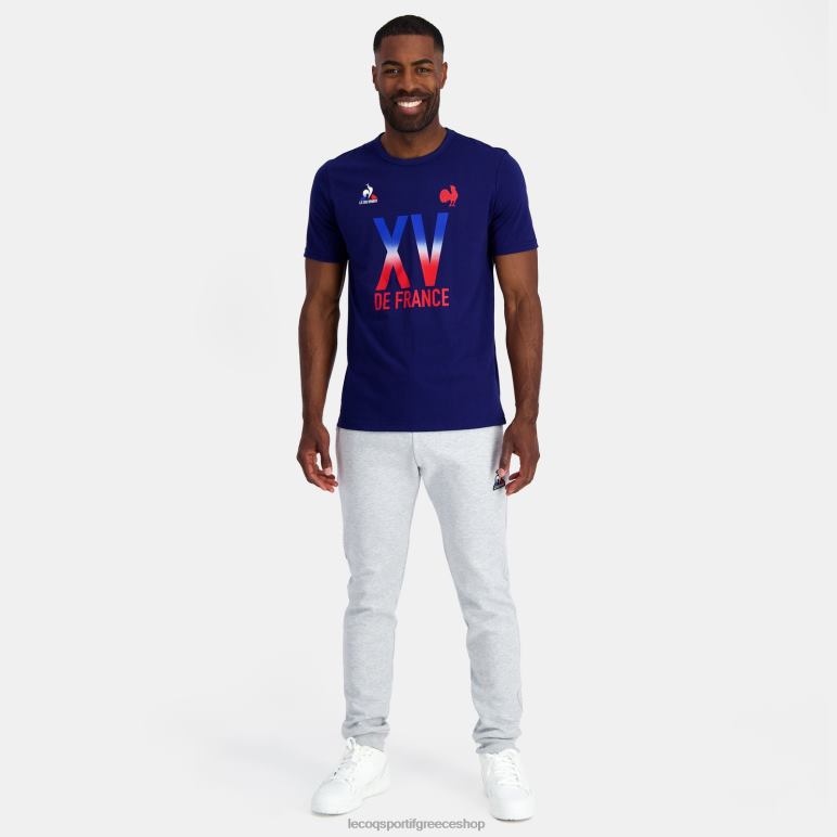 Le Coq Sportif είδη ένδυσης άνδρες μπλουζάκι - xv de france μπλε D2ZV141