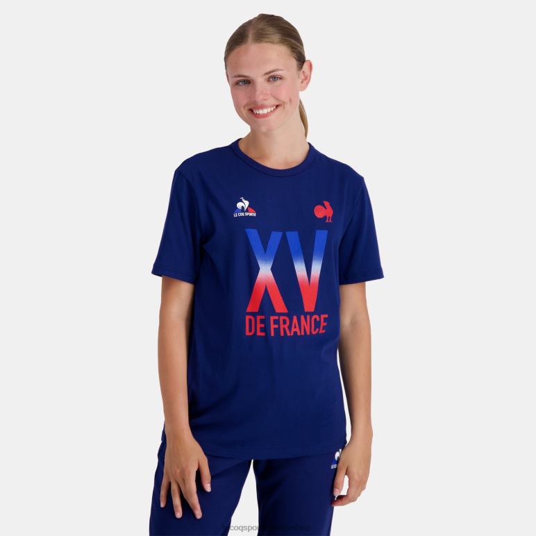 Le Coq Sportif είδη ένδυσης άνδρες μπλουζάκι - xv de france μπλε D2ZV141