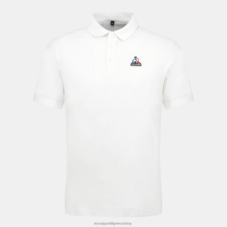 Le Coq Sportif είδη ένδυσης άνδρες πόλο λευκό D2ZV124