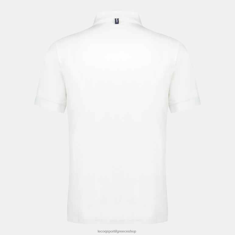 Le Coq Sportif είδη ένδυσης άνδρες πόλο λευκό D2ZV124