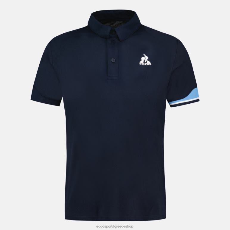 Le Coq Sportif είδη ένδυσης άνδρες πόλο μπλε D2ZV132